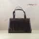 Roberta Borsa Pitone Marrone anni 70